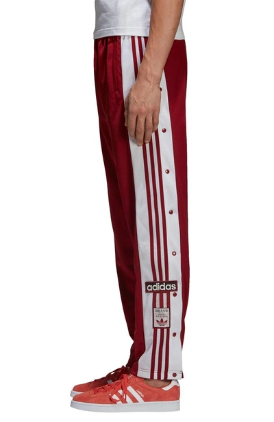 Shop Adidas Originals Adibreak Track Pants In Rusred