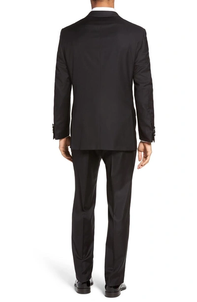 Shop Hickey Freeman Classic B Fit Wool Tuxedo In Black