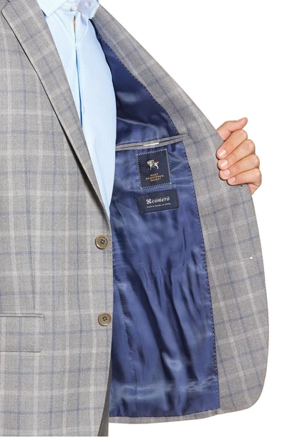 Shop Hart Schaffner Marx Classic Fit Plaid Wool Sport Coat In Grey