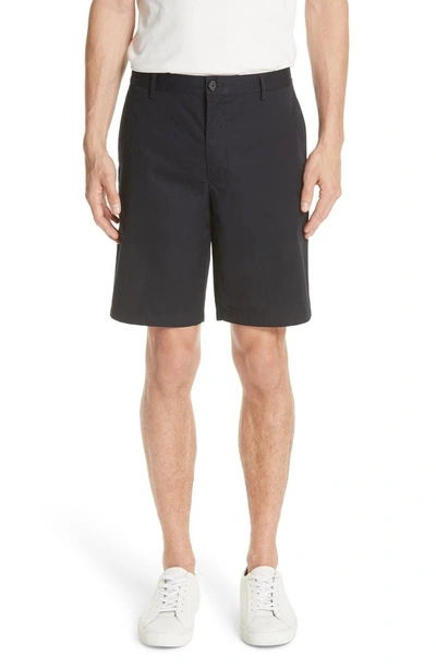 Shop Burberry Stanhope Chino Shorts In Ink