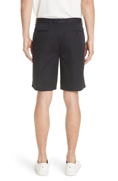 Shop Burberry Stanhope Chino Shorts In Ink