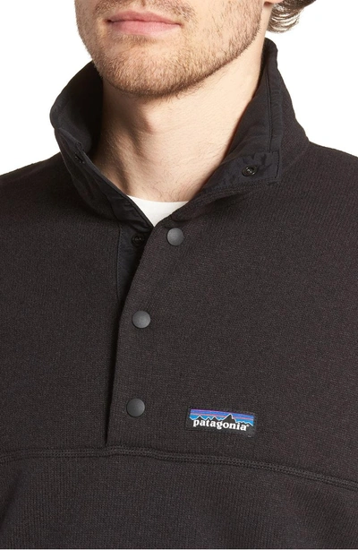 Shop Patagonia Lightweight Better Sweater Pullover In Black