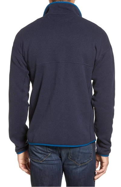 Shop Patagonia Lightweight Better Sweater Pullover In Navy Blue