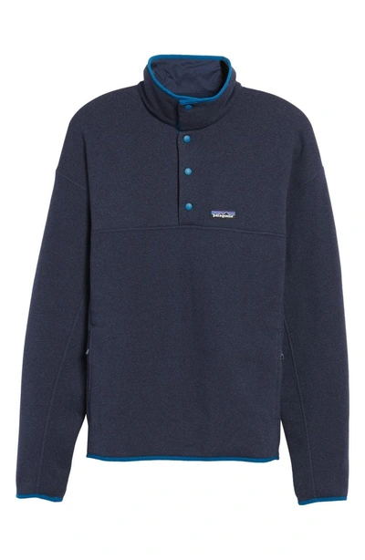 Shop Patagonia Lightweight Better Sweater Pullover In Navy Blue