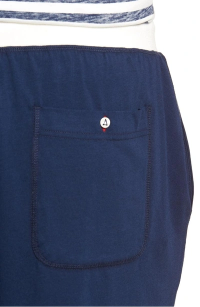 Shop Daniel Buchler Knit Shorts In Navy