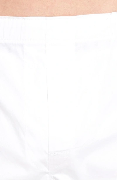 Shop Polo Ralph Lauren 3-pack Cotton Boxers In White