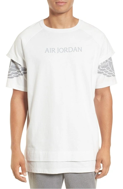 Shop Nike Sportswear Dry Modern Logo T-shirt In Summit White