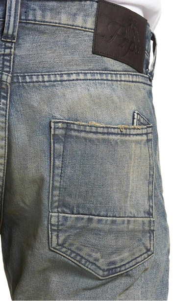 Shop Prps Denim Slim Straight Leg Jeans In Evidence
