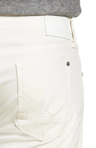 Shop Hudson Blake Slim Fit Jeans In Off White