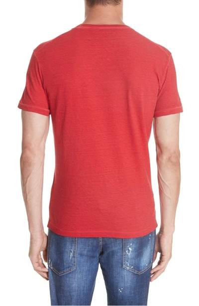 Shop Dsquared2 Boys Graphic T-shirt In Red