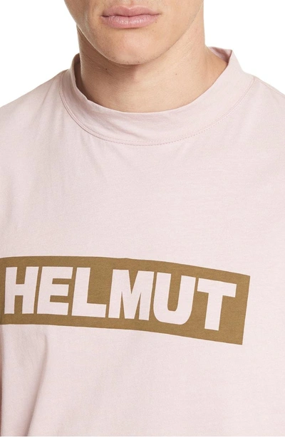 Shop Helmut Lang Oversize T-shirt In Desert Rose