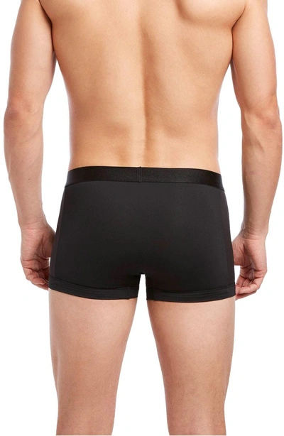 Shop 2(x)ist Air Luxe No-show Trunks In Black