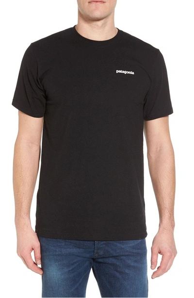 Shop Patagonia Responsibili-tee T-shirt In Black