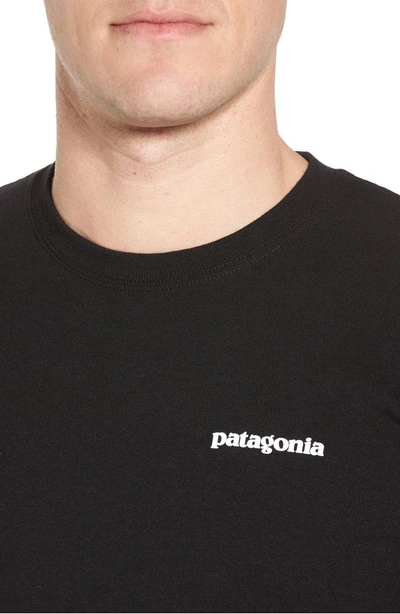 Shop Patagonia Responsibili-tee T-shirt In Black