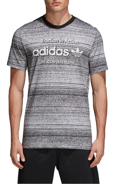 Shop Adidas Originals Traction Graphic T-shirt In Multi Color