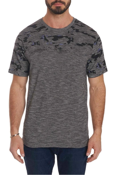 Shop Robert Graham Coral Sea T-shirt In Charcoal