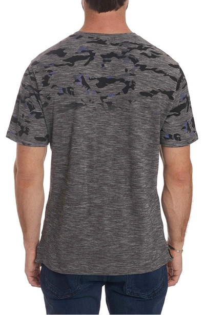 Shop Robert Graham Coral Sea T-shirt In Charcoal