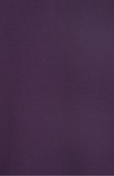 Shop Burberry Hartford Pique Polo In Dark Purple