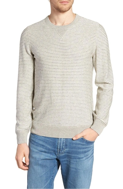 Shop Billy Reid Gerald Slim Fit Sweater In White/ Grey