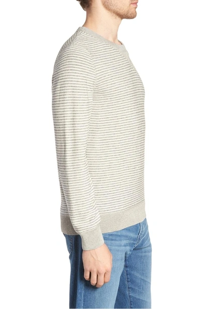 Shop Billy Reid Gerald Slim Fit Sweater In White/ Grey