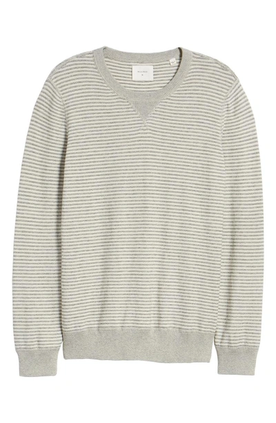Shop Billy Reid Gerald Slim Fit Sweater In White/ Grey