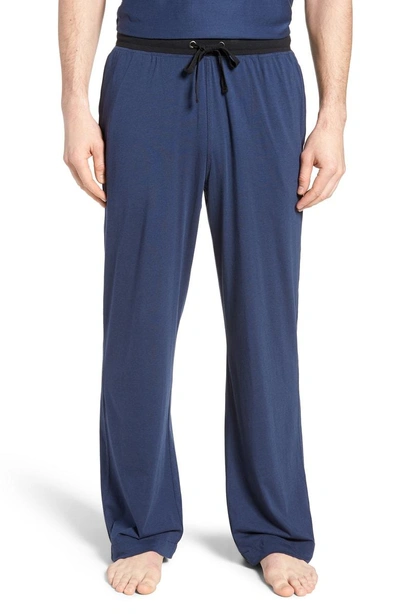 Shop Daniel Buchler Pima Cotton & Modal Pajama Pants In Navy