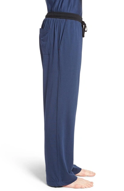 Shop Daniel Buchler Pima Cotton & Modal Pajama Pants In Navy