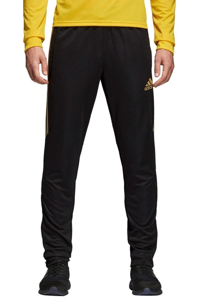 Shop Adidas Originals Tiro 17 Training Pants In Black/gold Metal