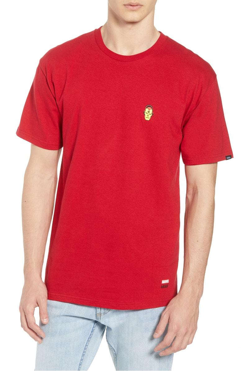 marvel vans t shirt