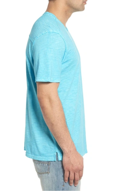 Shop Tommy Bahama Suncoast Shores V-neck T-shirt In Pool Party Blue