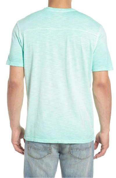 Shop Tommy Bahama Suncoast Shores V-neck T-shirt In Mint Mojito