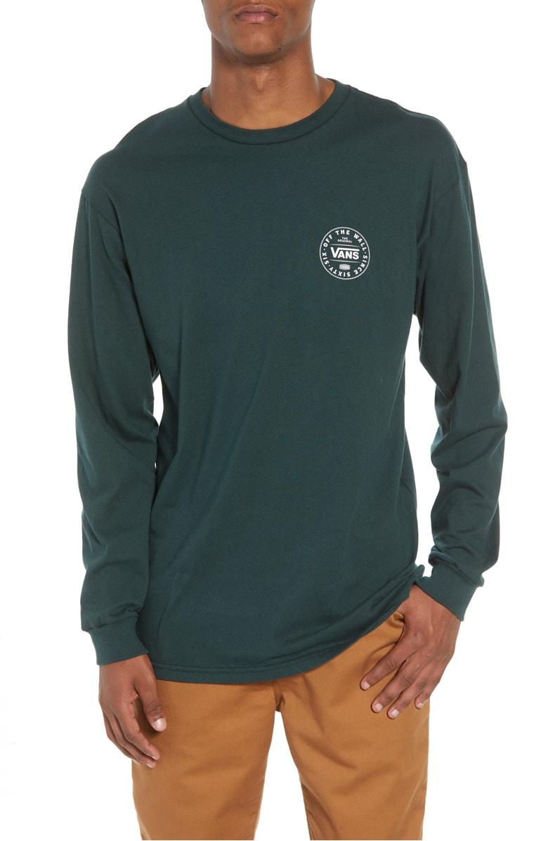 dark green vans shirt