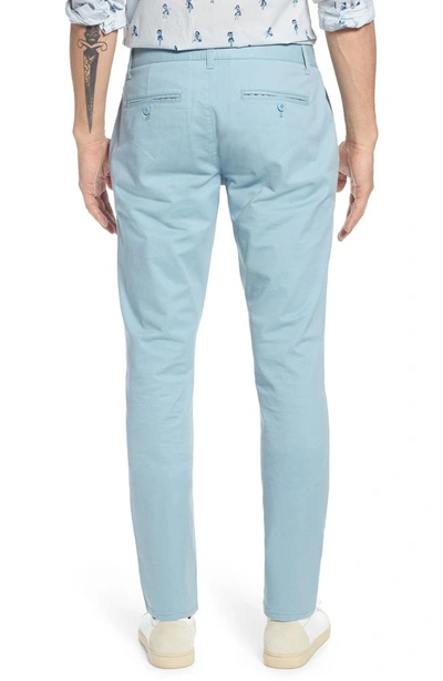 Shop Bonobos Tailored Fit Washed Stretch Cotton Chinos In Yucca Blue