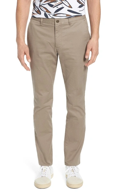 Shop Bonobos Tailored Fit Washed Stretch Cotton Chinos In Desert Granite