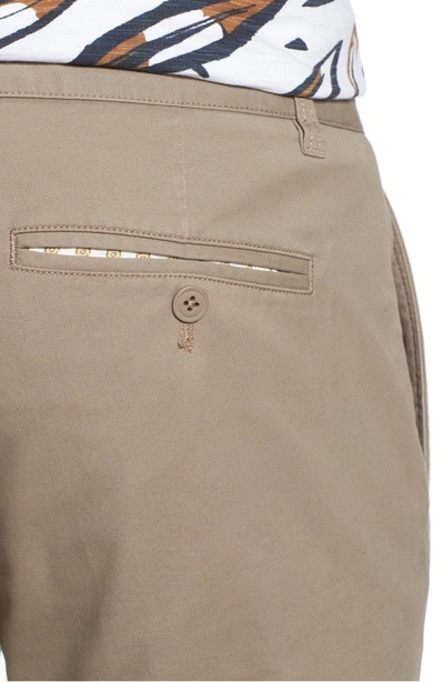 Shop Bonobos Tailored Fit Washed Stretch Cotton Chinos In Desert Granite