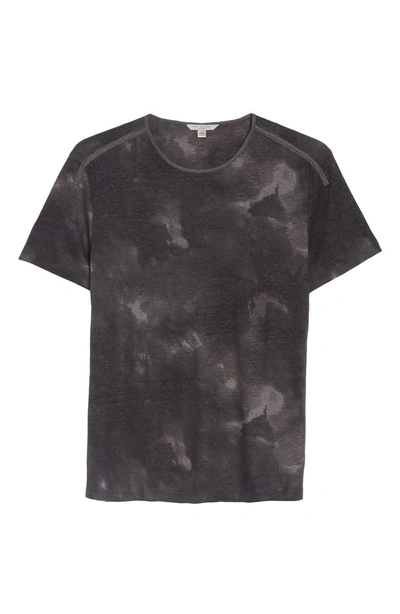 Shop John Varvatos Tie Dye T-shirt In Dark Grey