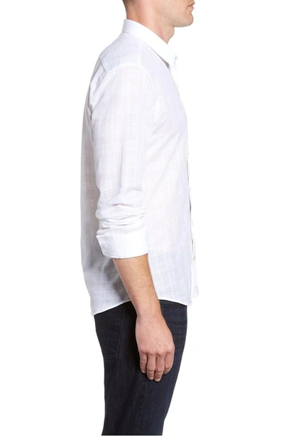 Shop Jared Lang Trim Fit Sport Shirt In White