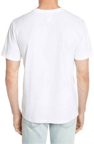 Shop Apc Bastien Logo Graphic T-shirt In White