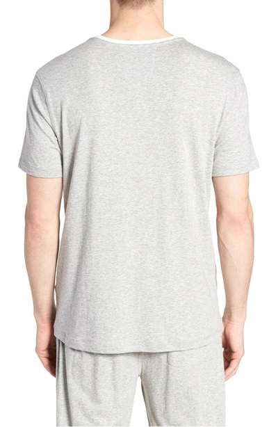Shop Daniel Buchler Pima Cotton & Modal Crewneck T-shirt In Grey Heather