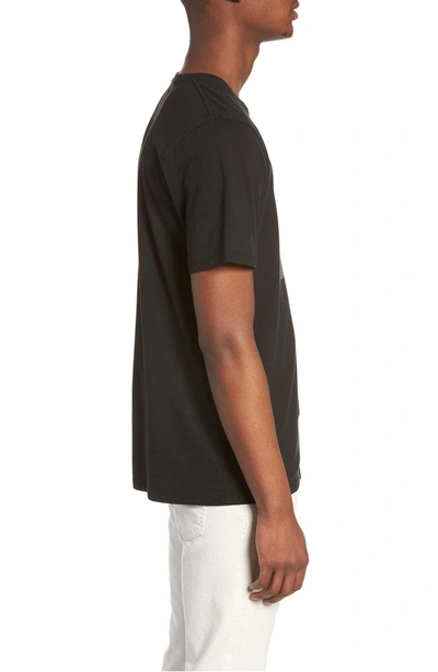 Shop Saturdays Surf Nyc Stencil Grid T-shirt In Black