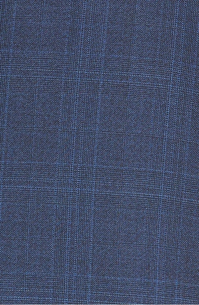 Shop Hart Schaffner Marx New York Classic Fit Plaid Wool Suit In Med Blue
