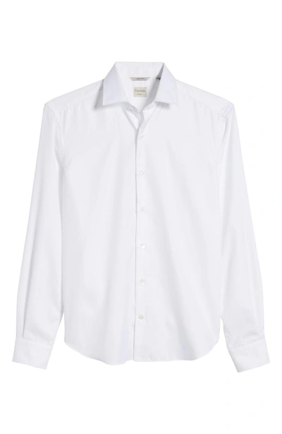 Shop Culturata Crease Free Extra Soft Sport Shirt In White