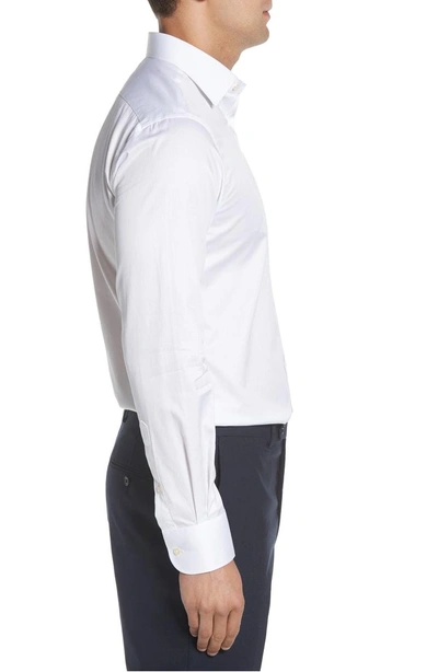 Shop Ike Behar Regular Fit Solid Dress Shirt In White