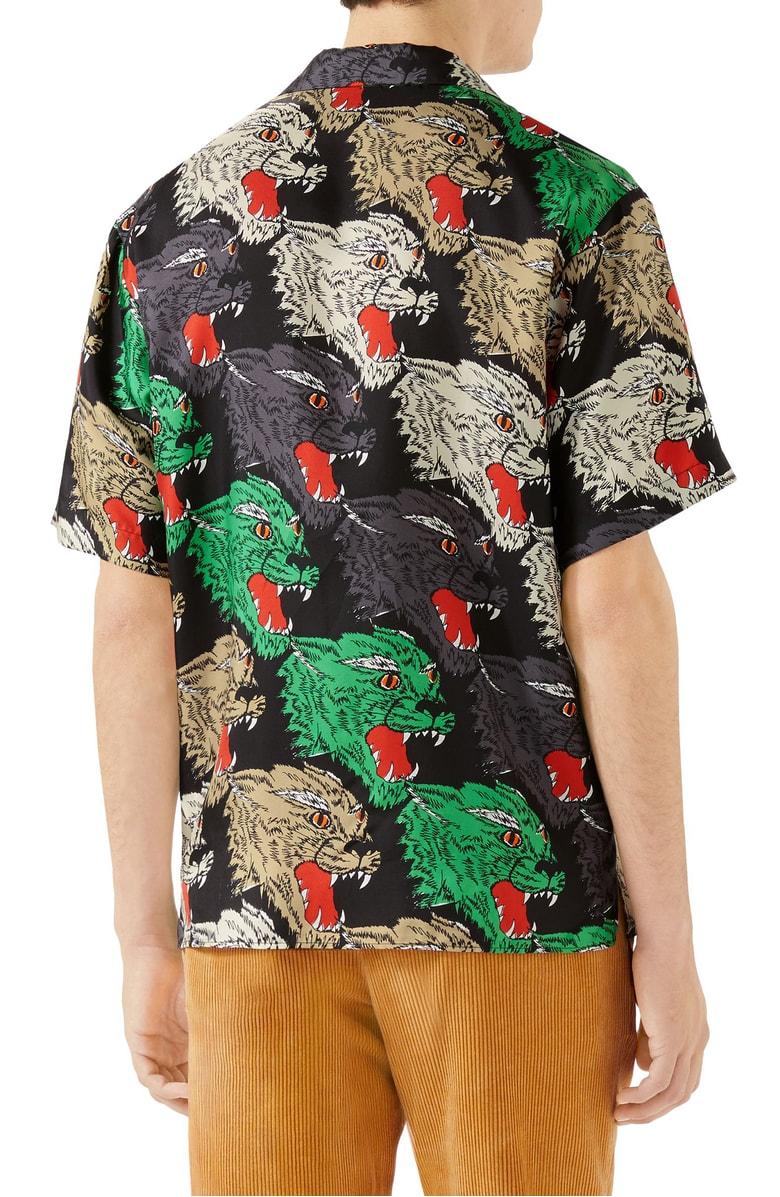 gucci panther shirt