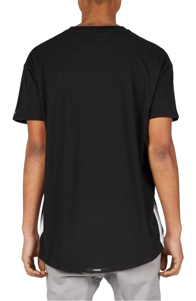 Shop Zanerobe Sideline Rugger T-shirt In Black