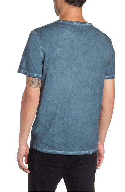Shop Atm Anthony Thomas Melillo Classic Jersey Slim Fit T-shirt In Storm