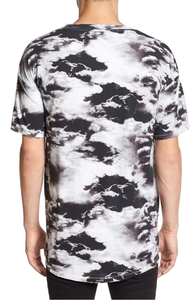 Shop Zanerobe 'rugger' Oversize Crewneck T-shirt In Black/ White