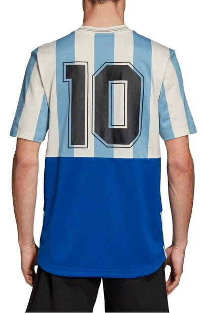 Adidas Originals Retro Argentina Soccer Jersey In Blue Ce3732 - Blue