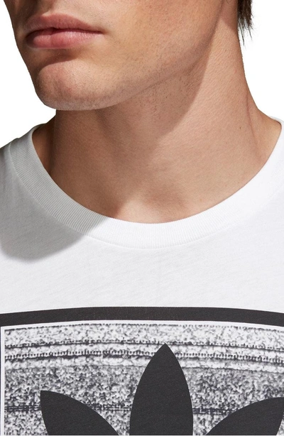 Shop Adidas Originals Traction In Action T-shirt In White