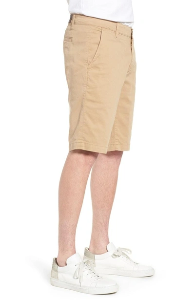 Shop Ag 'griffin' Chino Shorts In Sand Dune